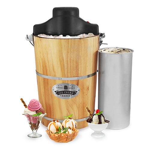 old fashioned electric ice cream maker