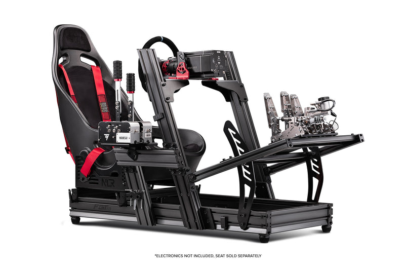 Next Level Racing NLR-E003 F-GT Elite Formula & GT Profile Simulator Cockpit - Front & Side Mount