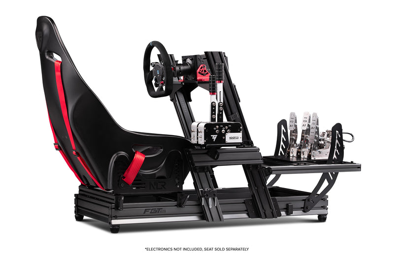 Next Level Racing NLR-E003 F-GT Elite Formula & GT Profile Simulator Cockpit - Front & Side Mount