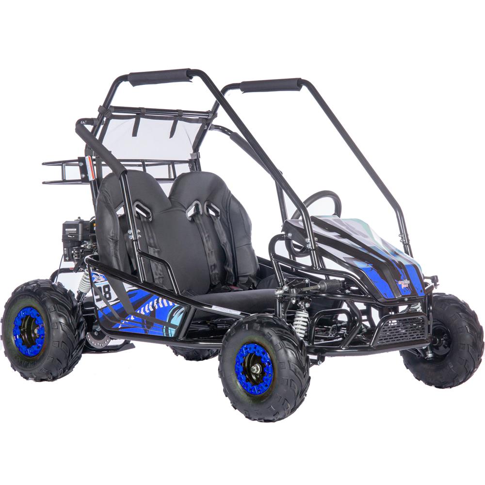MotoTec Mud Monster XL 212cc Seat Go Kart Full Suspension