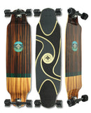 Shark Wheel Drop Down Tiki Longboard