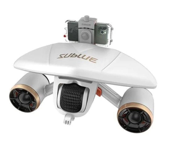 Sublue Mix Pro Underwater Scooter White Gold | Wellbots