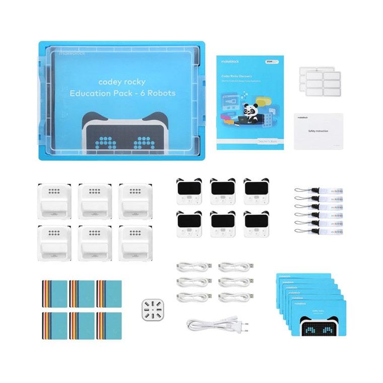 Makeblock Codey Rocky Education Pack (6 robots) | Wellbots