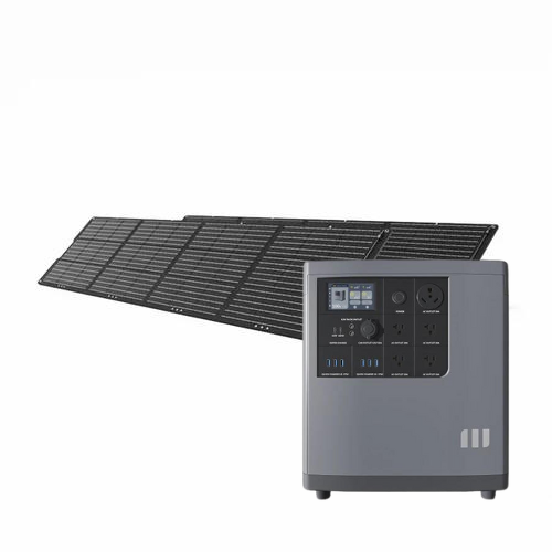Special Bundle: Mango Power E Portable Power Station & 2 200W Solar Panels