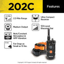 Dogtra 202C 2 - Dog Remote Training E-Collar System Pets Dogtra