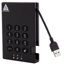 Apricorn Aegis Padlock 3.0 Mass Storage Encrypted Hard Drive -  - Free Shipping on Wellbots