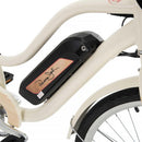 Bicicleta eléctrica cómoda para mujer Huffy Panama Jack de 27,5 pulgadas, 36 V