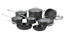 Juego de utensilios de cocina antiadherentes anodizados duros de 14 piezas Cuisinart 66-14N Chef's Classic