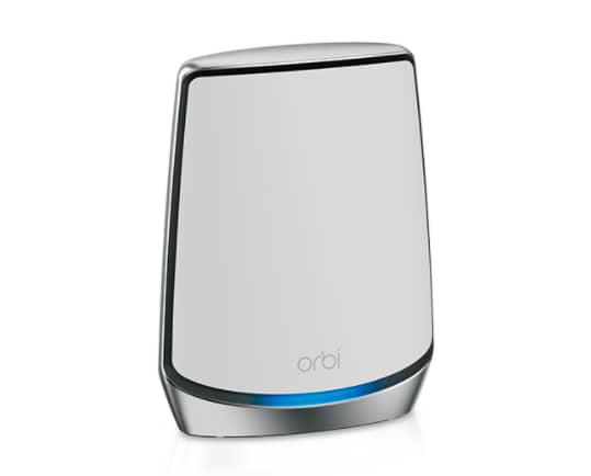 Orbi Tri-Band WiFi 6 Mesh System, 6Gbps, Router + 1 Satellite (AX6000)