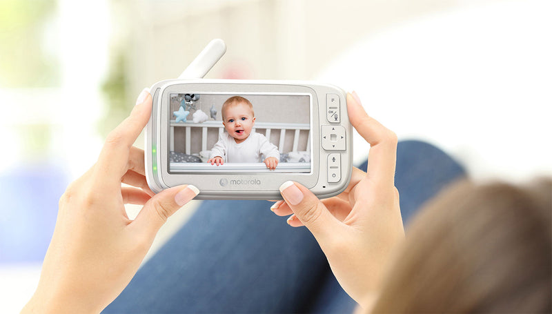 Motorola VM75 5" Motorized Pan Video Baby Monitor