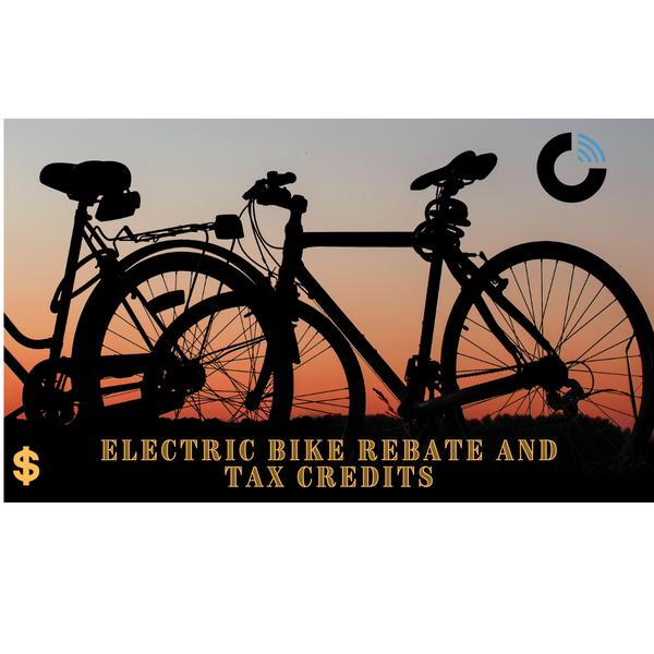 Electric bike rebate and tax credit
