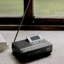Sangean CL-100 NOAA, S.A.M.E and Public Alert Certified Weather Alert Table-Top Radio with AM/FM-RBDS, and EEPROM Back Up for Preset Stations