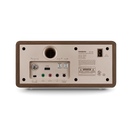 Sangean WR-16SE AM/FM/Bluetooth/Aux-in/USB Phone Charging 45th Anniversary Special Edition Wooden Cabinet Radio (Dark Walnut with Rose Gold)