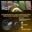 isinwheel GT4 Single Motor Off-Road Electric Scooter – 1200W / Black