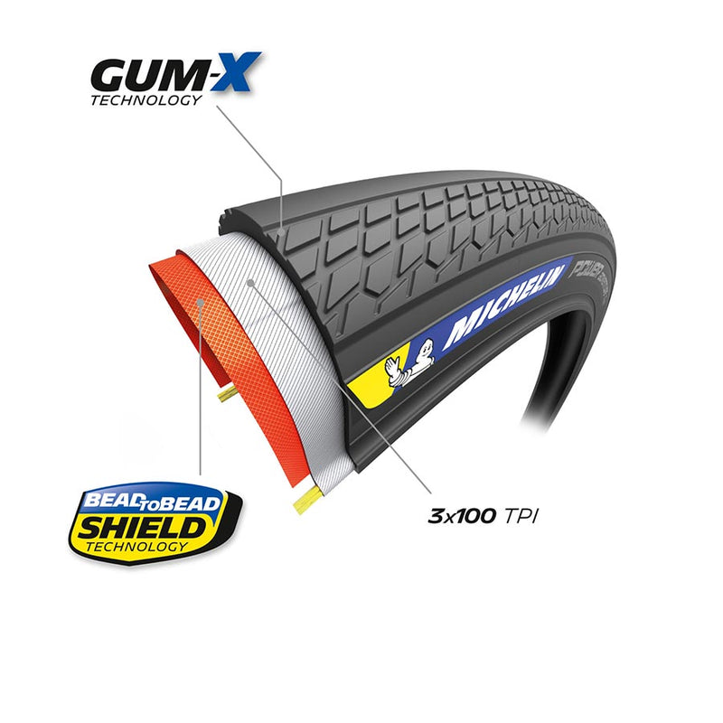 Michelin POWER ADVENTURE CLASSIC TS TLR Gravel Tire