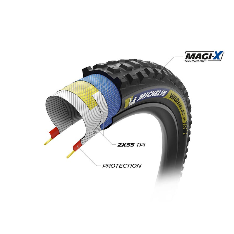 Michelin WILD ENDURO MH RACING LINE 29''x2.50 MTB Tire