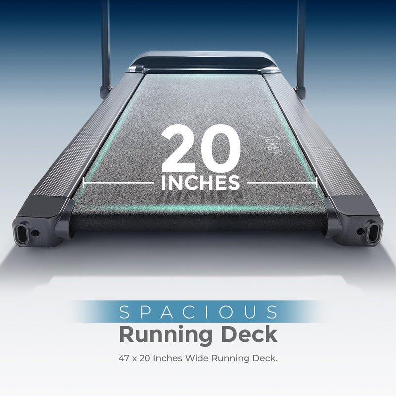 Cinta de correr plegable conectada Sunny Health &amp; Fitness Pegasus - SF-T722054