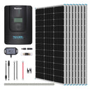 Renogy RKIT800DPM-RVR60 - Kit solar monocristalino premium de 800 W y 12 V con controlador de cargador Rover de 60 A