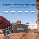 Inversor de onda sinusoidal pura Renogy 1000W, 120 V CA