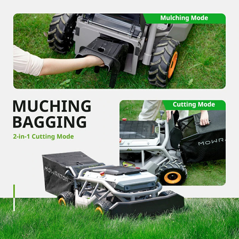Mowrator S1 2WD Lawn Mower + 1 Year Extended Warranty