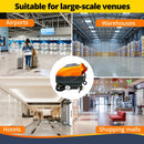 RT120 34" Self-Propelled Floor Scrubber Machine, 33-gal Tank, 75,000 sqft/h