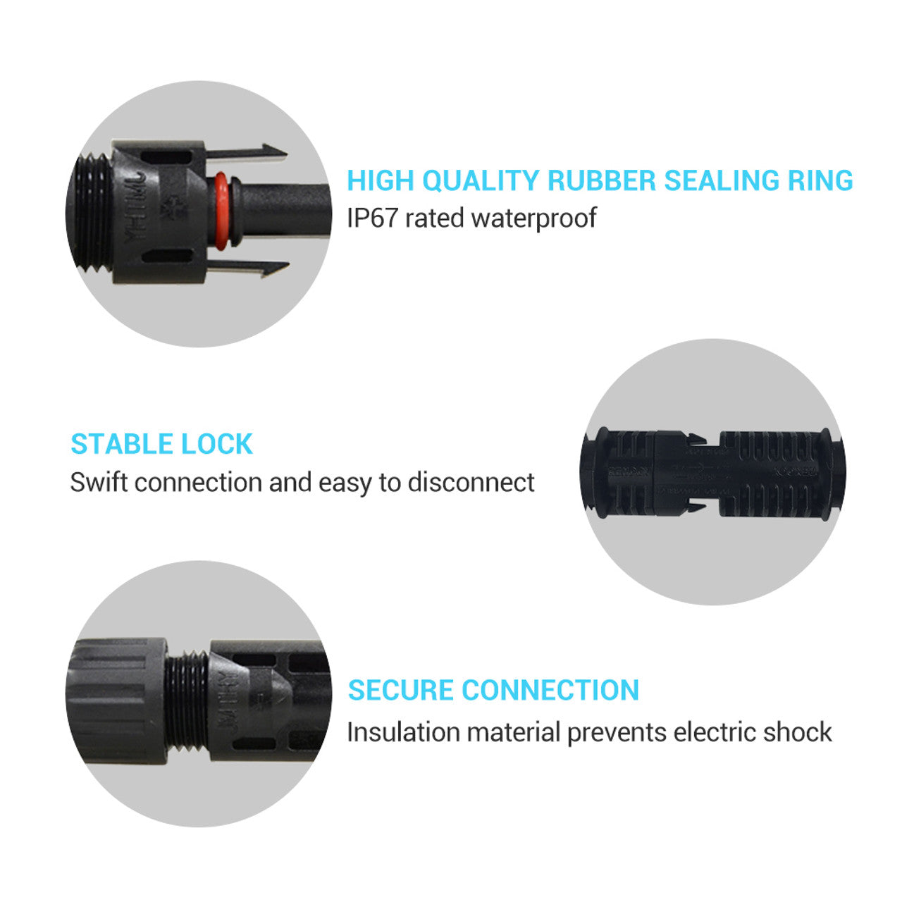 Roll Solar Divice Rng Renogy RNG-EXTCB-20FT-12 - Solar Panel Extension Cable with MC4 Male to ...