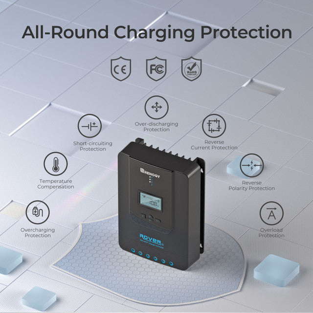 Renogy Rover Li 30 Amp MPPT Solar Charge Controller(G2)