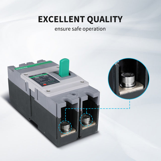 Renogy SUNDCCB160MC2P - Suntree 160A 2P Molded Case Circuit Breaker