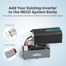 Renogy 5FT 3/0AWG Anderson Adapter Cable（Anderson SB350 - Ring Lug）