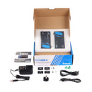 Extensor HDMI OREI HDBaseT 4K 60 Hz con cable LAN Ethernet Cat5e/6 - Hasta 35 m - IR, CEC, RS-232, PoC (EX-115UHD-K) 