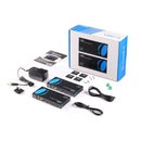 Extensor HDMI OREI HDBaseT 4K 60 Hz con cable LAN Ethernet Cat5e/6 - Hasta 35 m - IR, CEC, RS-232, PoC (EX-115UHD-K) 