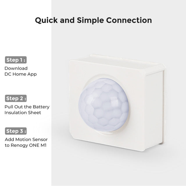 Renogy Zigbee Motion Sensor