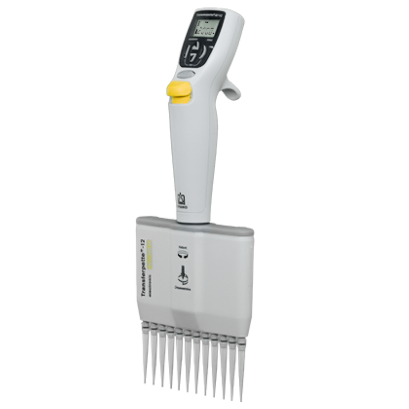 Pipeta electrónica Brandtech 705474 Transferpette, 12 canales, 10-200 µL con garantía