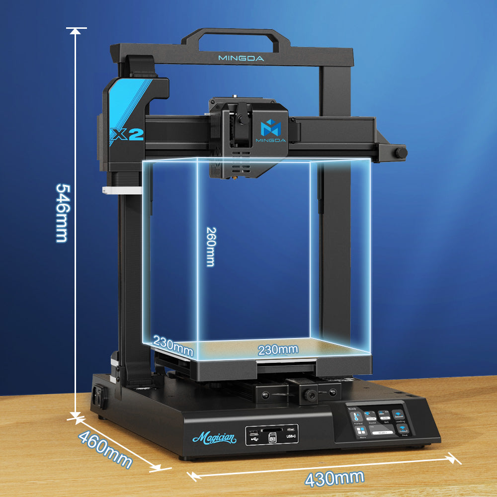 Mingda - Magician X2 premium 3D Printer | Wellbots