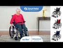 Journey So Lite Super Lightweight Folding Wheelchair