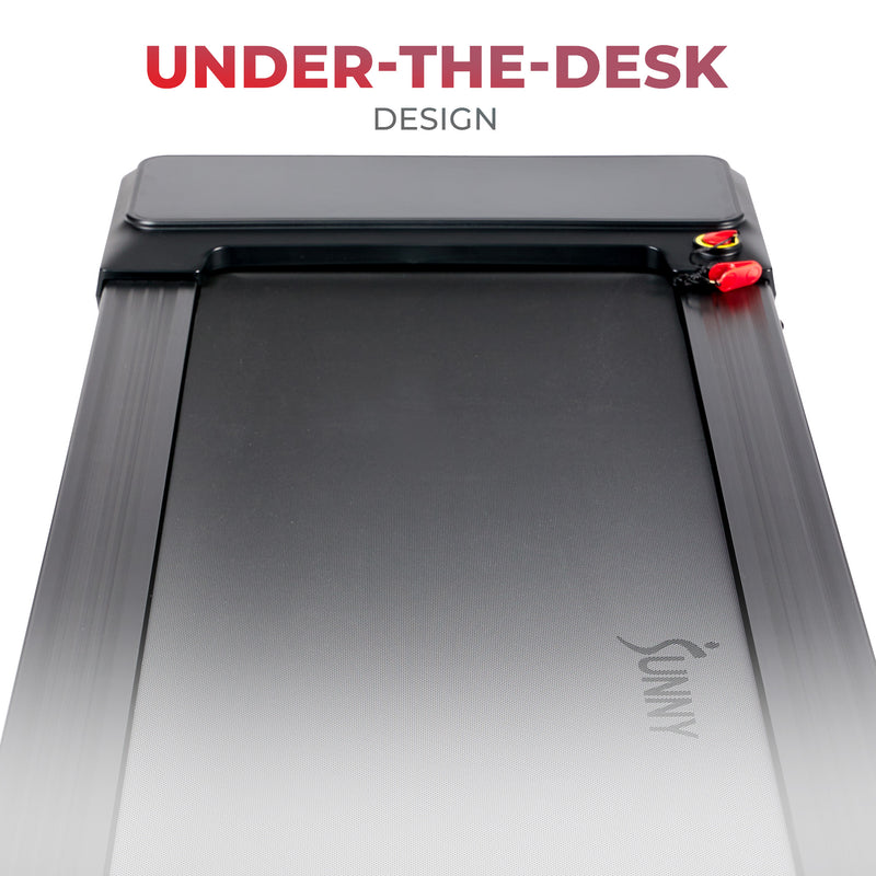 Sunny Health & Fitness Sleek Stride Smart Compact Auto Incline Treadpad Treadmill – SF-T722069
