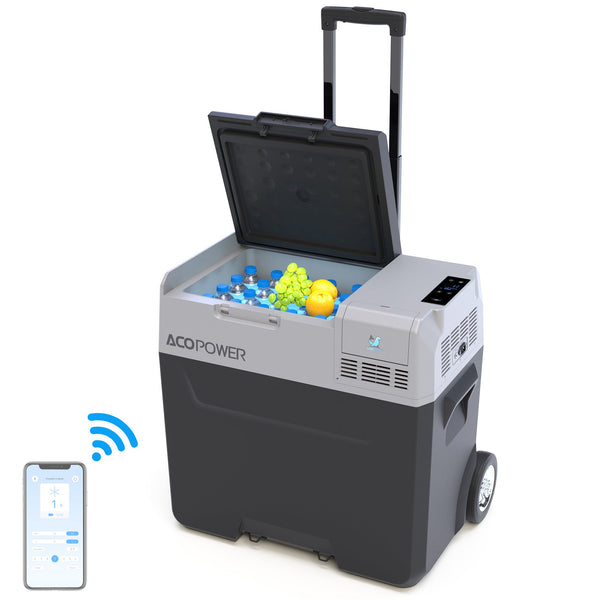 Acopower Portable Battery Fridge50/52 Quarts | Wellbots | Free
