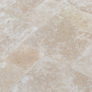 Denizli Beige Antique Pattern Travertine Tile - Full Truckload