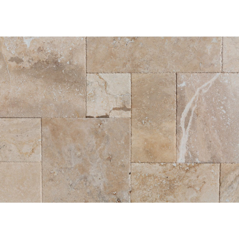Mina Rustic Antique Pattern Brushed, Chiseled, and Partially Filled - Full Truckload