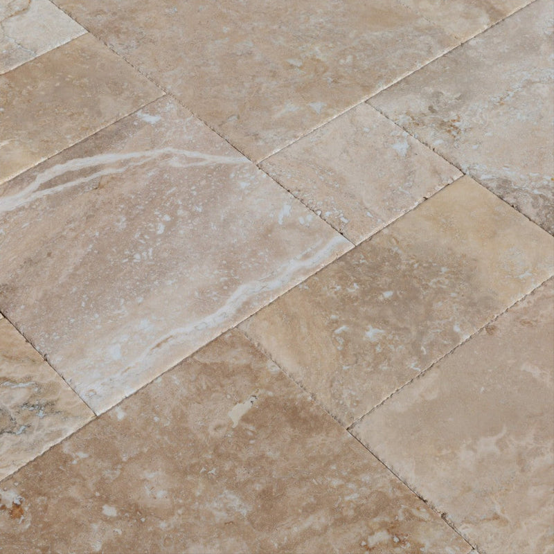 Mina Rustic Antique Pattern Brushed, Chiseled, and Partially Filled - Full Truckload