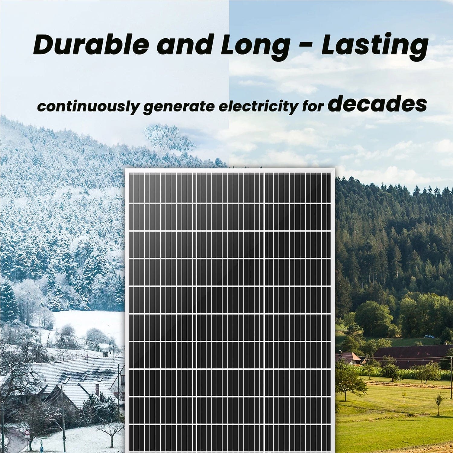 Nature's Generator Power Panel with MC4 Branch Connector