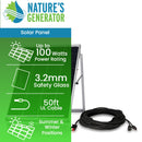 Nature's Generator Power Panel with 50 Foot Cable