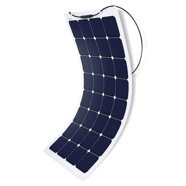 Acopower 110w 12v Flexible Thin lightweight ETFE Solar Panel with Connector - 1 Pack