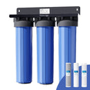 Waterdrop - 3-Stage Whole House Water Filter System with Carbon Filter & Sediment Filter