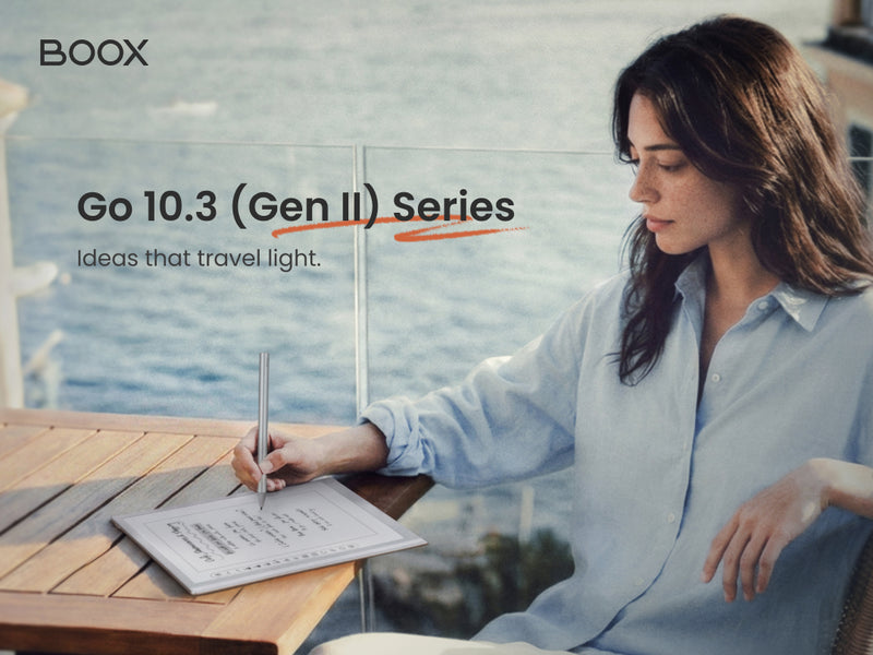 BOOX Go 10.3 (Gen 2) Lumi E-Ink Tablet (frontlight version