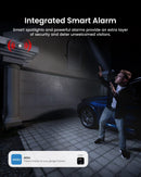 AOSU 4K Solar Security Cameras Wireless Outdoor, Expandable to 16TB (32GB Built-in) HomeCortex Home Security System, AI Face Recognition & Behavior Detection, 2-Cam Kit