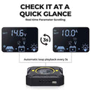 Controlador de carga solar BougeRV Li 10A PWM 12V 24V