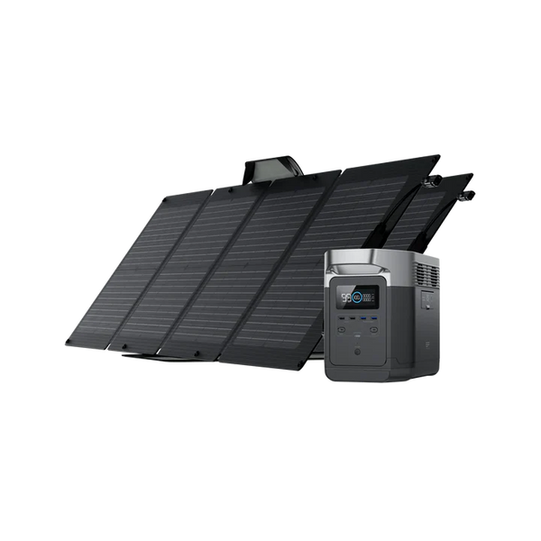 Special Bundle: EcoFlow DELTA 2 Portable Power Station & 2 x 110W Portable Solar Panels