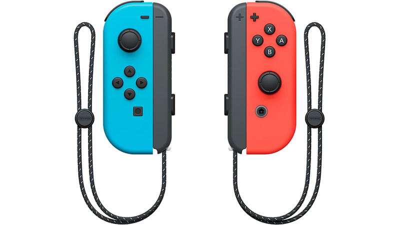 Nintendo Switch OLED Model w/ Neon Red & Neon Blue Joy-Con- Neon Red/Neon Blue