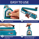 12” Plastic Manual Impulse Bag Sealer